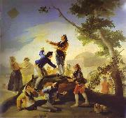 Francisco Jose de Goya La cometa(Kite) oil painting artist